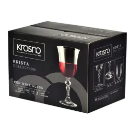 2-x-komplet-6-kieliszkow-do-wina-220-ml-krosno-krista-zestaw-na-prezent