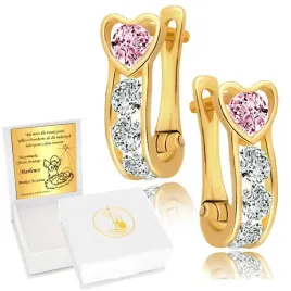zlote-kolczyki-333-cyrkonie-serce-chrzest-komunia-urodziny-grawer