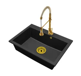 kuchenny-zlewozmywak-granitowy-jednokomorowy-elite-70-bateria-syfon-zloty
