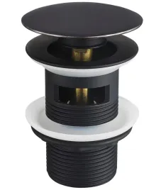 czarny-korek-umywalkowy-klik-klak-mosiezny-automat-do-umywalki-z-przelewem