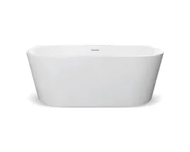 Zdjęcie produktu WANNA PRZYŚCIENNA AKRYLOWA EMMA 150X75X57,5 + korek klik klak GRATIS