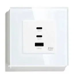 gniazdko-szklane-pojedyncze-usb-c-quick-charge-65w-gniazdo-qc