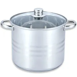 2-x-garnek-stalowy-duzy-15-5-l-kociolek-z-pokrywka-30-cm-edenberg-indukcja