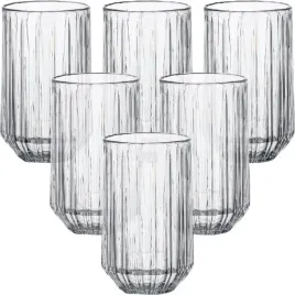 2-x-szklanki-wysokie-do-wody-whisky-florina-stretto-390-ml-zestaw-6-sztuk