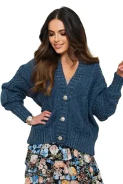 niebieski-sweter-sweterek-kardigan-ze-zlota-nicia-polski-karmen-oversize