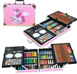 2-x-zestaw-do-malowania-dla-dzieci-dziewczyn-artystyczny-plastyczny-walizka