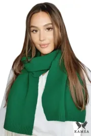 zielony-szalik-02-szal-zimowy-welniany-cieply-polski-kamea-170-cm-x-25-cm