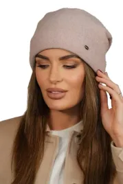 welniana-czapka-damska-beanie-z-wywinieciem-polska-rozowa-kamea-krokus