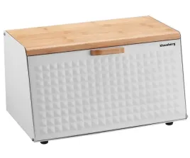 2-x-chlebak-z-deska-klausberg-kb-7468-metalowy-pojemnik-na-pieczywo-bialy