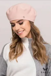rozowy-beret-damski-francuski-ocieplany-podwojna-wiskoza-kamea-nashville