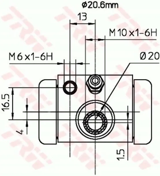 cylinderek-hamulcowy-bwf317-waga-z-opakowaniem-2-kg