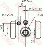 cylinderek-hamulcowy-bwf317-waga-z-opakowaniem-2-kg