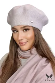 rozowy-zimowy-klasyczny-beret-damski-wzor-w-pepitke-polski-kamea-arkadia