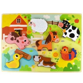 tooky-toy-drewniana-ukladanka-puzzle-zwierzatka-na-wsi