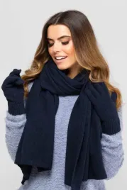 granatowy-zimowy-damski-szalik-01-duzy-szal-welniany-polski-185-x-65-cm