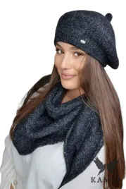 grafitowy-beret-damski-zimowy-polar-welna-meryno-polski-kamea-ofelia