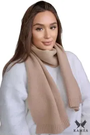 camelowy-szalik-02-szal-zimowy-welniany-cieply-polski-kamea-170x25cm