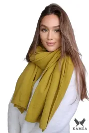 limonkowy-zimowy-damski-szalik-01-duzy-szal-welniany-polski-185-x-65-cm