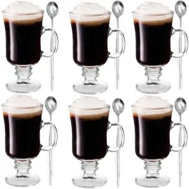 2-x-szklanki-do-kawy-latte-macchiato-zestaw-z-dlugimi-lyzeczkami-6-sztuk
