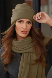 welniana-czapka-damska-beanie-z-wywinieciem-polska-khaki-kamea-krokus