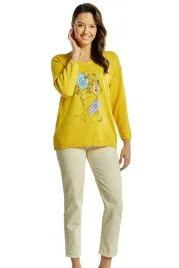 bluzka-damska-sweterek-rekawy-3-4-dekolt-w-serek-rozmiar-l-xl-natali-szara