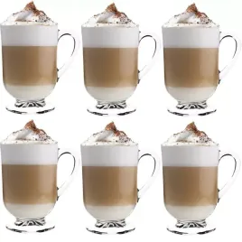 2-x-szklanki-z-uchem-na-nozce-300-ml-do-kawy-latte-zestaw-6-szklanek-komple
