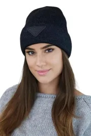 czapka-damska-beanie-szerokie-wywiniecie-przeplatane-barwy-naomi-czarna