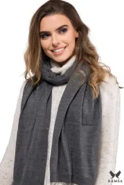 grafitowy-elegancki-szalik-03-damski-duzy-cieply-polski-kamea-213x43-cm