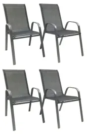 4szt-wygodne-metalowe-nowoczesne-krzeslo-ogrodowe-balkon-majorka-4x-szare