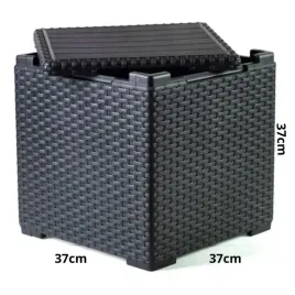 stolik-na-balkon-taras-ze-schowkiem-37x37x37cm