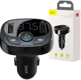 baseus-transmiter-ladowarka-2xusb-fm-bluetooth-czytnik-kart-micro-sd-mp3-stan-nowy-marka-baseus
