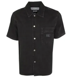 calvin-klein-jeans-koszula-meska-krotki-rekaw-jeansowa-czarna-s