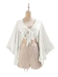 shein-bluzka-damska-ecru-wiazana-casual-na-lato-44-1di