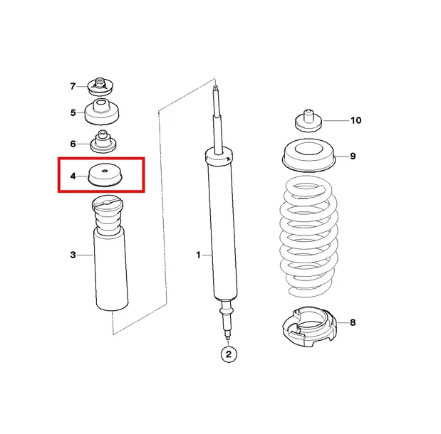 gniazdo-amortyzatora-tyl-bmw-1-e81-e87-e88-e82-33526764418-producent-czesci-bmw-oe