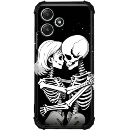etui-do-xiaomi-redmi-12-4g-antishock-case-wzmocnione-rogi-goth-czaszki-wz