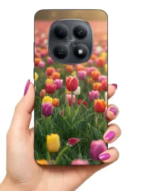 etui-case-do-xiaomi-redmi-note-15-15-5g-kwiaty-tulipany-sloneczniki