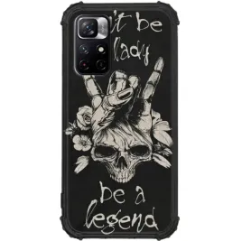 etui-do-xiaomi-poco-m4-pro-5g-antishock-case-bumpery-goth-czaszki-mix-wzory