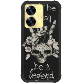 etui-do-realme-c55-antishock-case-wzmocnione-rogi-ochrona-goth-czaszki-wz