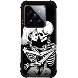 etui-do-xiaomi-14-pro-antishock-case-wzmocnione-rogi-goth-czaszki-mix-wzory
