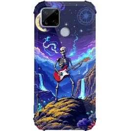 etui-do-realme-c15-antishock-case-wzmocnione-rogi-ochrona-goth-czaszki-wz