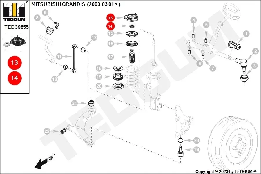 gorne-mocowanie-amortyzatora-ted39655-stan-nowy
