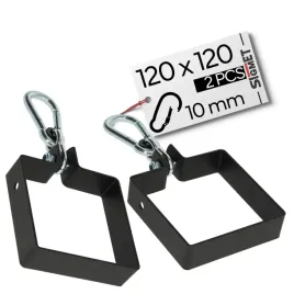 2-x-obejma-hustawkowa-120x120-mm-z-karabinczykiem-hak-hustawkowy-uchwyt