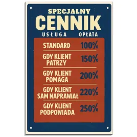 tabliczka-pcv-32x21-cennik-uslug-smieszna-naprawa-klient-zart-warsztat