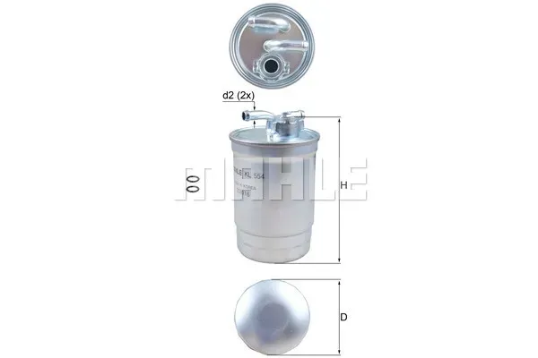 filtr-paliwa-kl-554d-wysokosc-161-mm