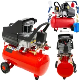 sprezarka-powietrza-kompresor-olejowy-zestaw-lakierniczy-24l-1800w-206l-min