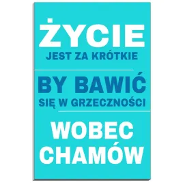 tabliczka-pcv-32x21-cytat-zycie-chamstwo-humor-smieszna-prezent-dekoracja