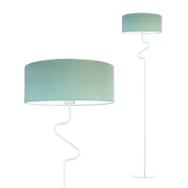 lampa-stojaca-podlogowa-welurowa-abazur-led-e27-mietowa-nowoczesna-modna