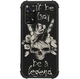 etui-do-xiaomi-redmi-note-11t-5g-antishock-case-bumpery-goth-czaszki-mix-wz