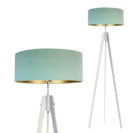 lampa-stojaca-podlogowa-drewniana-welurowa-abazur-led-e27-trojnog-mietowa