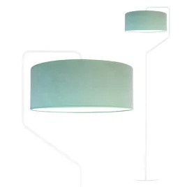 lampa-stojaca-podlogowa-welurowa-abazur-led-e27-do-pokoju-czytania-mietowa